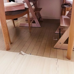 【3／27まで】クリアマット　ダイニングマット　180-180の画像