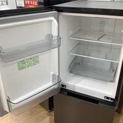 SHARPの2ドア冷蔵庫SJ-D15J-Hです。の画像