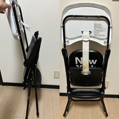 ※
受付停止中【KATOJI】折りたたみハイチェア NewYorkBaby（ブラック）の画像