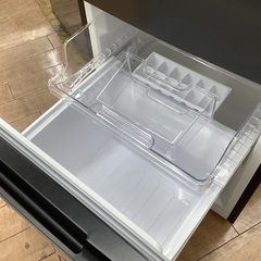 SHARPの2ドア冷蔵庫SJ-D15J-Hです。の画像