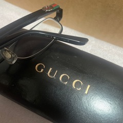 GUCCIメガネ度入りの画像