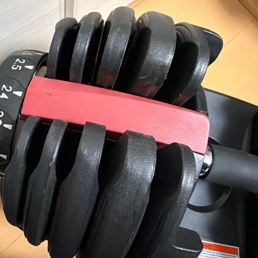 【取引決定しました】可変式ダンベル2.5〜24kg×2