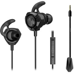 ゲーミングイヤホン 有線 マイク付き ミュート機能　の画像