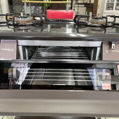 【リサイクルショップ ピカソ 小松原】🔥✨2022年製✨Paloma パロマ LPガス用 2口ガステーブル✨右強火・水無しグリル付きの使いやすい人気モデル‼️ IC-S806BM-2R★2740★の画像