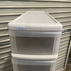 隙間収納棚 キッチン収納 洗面所収納 プラスチック収納棚の画像