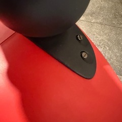 Disney STV-1400J-2 赤いブラウン管テレビ　ミッキーマウス　の画像