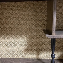 昭和レトロな飾り棚の画像