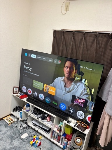 65インチ 4K Google TV FPD リモコン付 動作良好