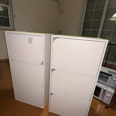 決定済み。26日引取優先｜ 家具家電まとめ｜【セミダブルベッドフレーム&マッドレス・2口ガスコンロ(プロパン)・レンジ・T-fal圧力炊飯器・トースター・ガラスローテーブル・カラーボックス×2付】の画像