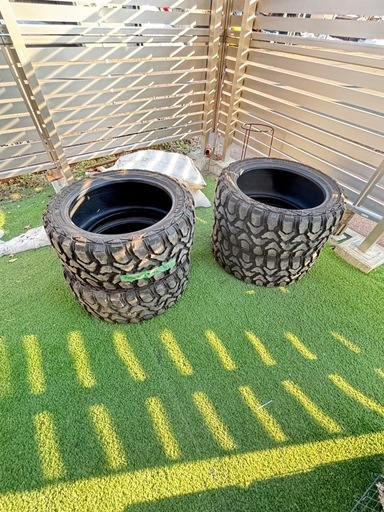 MTタイヤ4本　
RADAR RENEGADE 33インチ12.5R22 美品