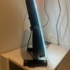 LEDライト付き ミラー 卓上鏡 化粧鏡 調光機能付き の画像