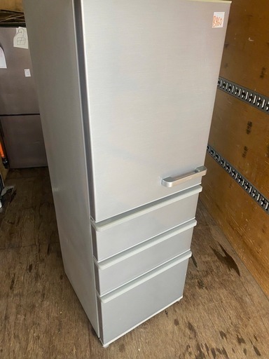 NO B960?福岡市内配送設置無料✨?AQR-36HL-S 冷蔵庫 ミスティシルバー [355L /4ドア /左開きタイプ] 201