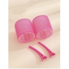 シーインで購入　大きめカーラー　カチューシャ　かんざしの画像