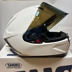 SHOEI　ショウエイ X-Fifteen エックス フィフティーン ホワイト ヘルメットの画像