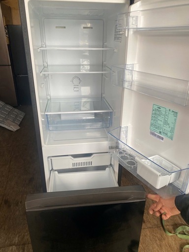 NO B961?福岡市内配送設置無料✨?ハイセンス 冷蔵庫 幅48.1cm 162L 自動霜取り 一人暮らし スリム 大容量冷蔵室 耐