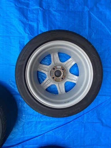 VW ゴルフ　純正アルミホイールBBS