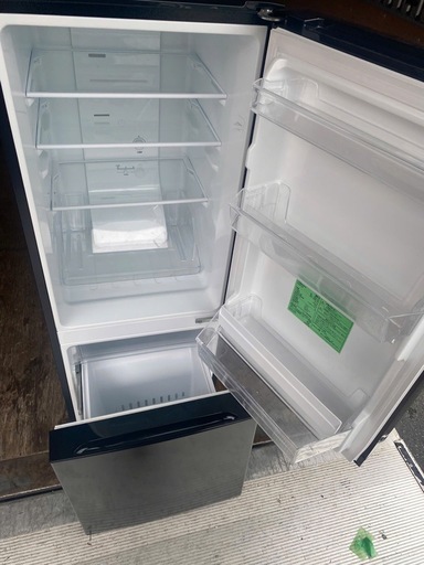 NO B963?福岡市内配送設置無料✨?yselect YRZF15J ヤマダオリジナル ２ドア冷蔵庫 (156L・右開き) ブラック