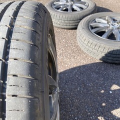 商談中！！バリ山　ホイールタイヤセット　 156-65-13 の画像