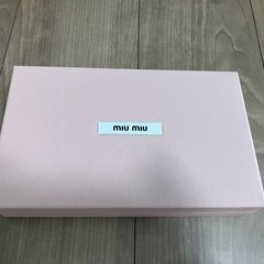 miumiu.Paul Smith長財布　空き箱の画像