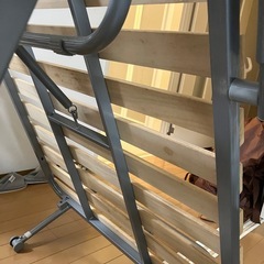 決まりました　ニトリ　折り畳式みすのこベッドの画像
