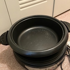 ホットプレートセット（鍋、たこ焼き器、プレート）の画像