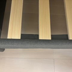 ベッド＋マットレスセット ゼミダブルの画像