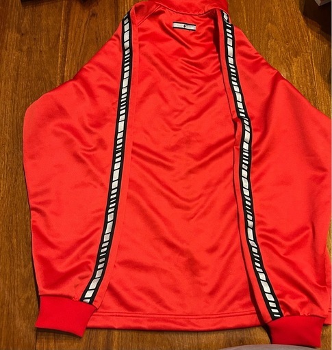 新品未使用　定価15000円　DESCENTE ジャージ上　赤　Lサイズ
