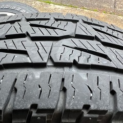225/70R16 溝あり　ホワイトレター　デリカD5の画像