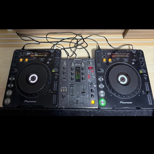 動作確認済みPioneer CDJ-1000MK2 & DJM-400 セット