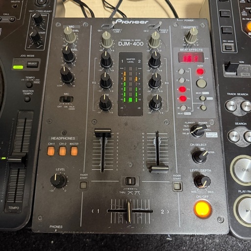動作確認済みPioneer CDJ-1000MK2 & DJM-400 セット