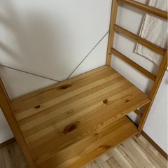 無印良品　パイン材ワードローブの画像