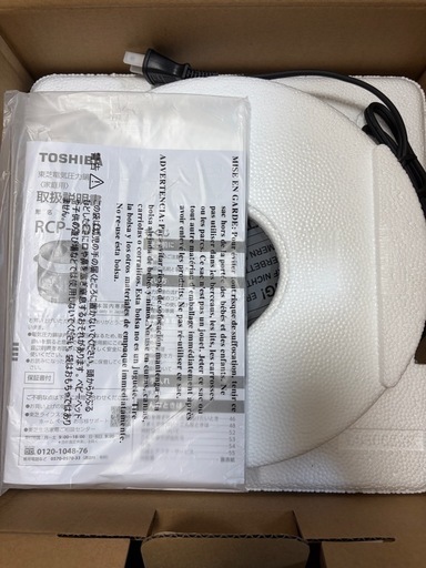 【譲渡先決定】新品未使用 東芝 RCP-30R-K 電気圧力鍋 1台8役 3.0L ブラック