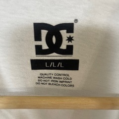 DC SHOES ディーシーシューズ 半袖Tシャツ ビッグロゴ ホワイトの画像