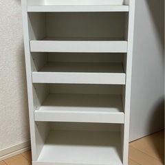 LOWYA ドレッサー（ハイタイプ・ミラー＆ワゴン収納付き）の画像