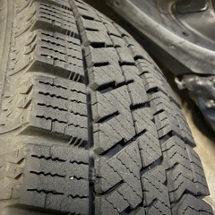 145-80-13 ブリヂストンVRX2 バリ溝の画像