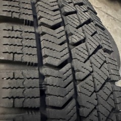 145-80-13 ブリヂストンVRX2 バリ溝の画像