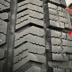 145-80-13 ブリヂストンVRX2 バリ溝の画像