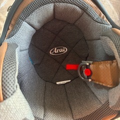 【美品】アライ ジェットヘルメット 55-56 シールド付の画像