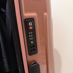 スーツケース　キャリーバッグ　ピンクの画像