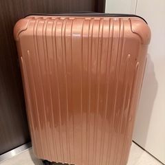 スーツケース　キャリーバッグ　ピンクの画像
