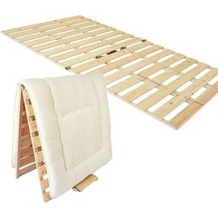 すのこベッド　ひのき　シングル　2台セットの画像