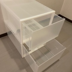 【無料】2個セット　衣装ケース（収納ケース）の画像