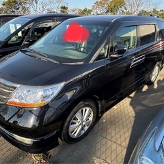 ホンダ　エリシオン　RR1 黒革シートの画像