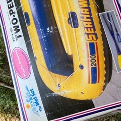 ゴムボート　の画像