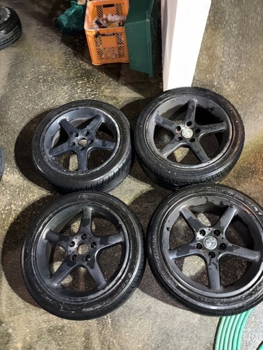 17インチアルミホイール　　KOSEIRACING seneca