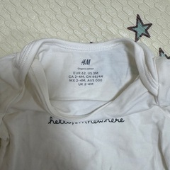 H&Mロンパースの画像