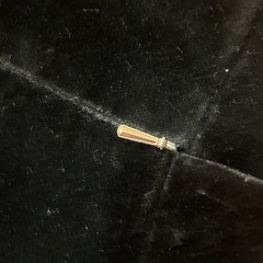 ベロア生地　ブラック　スカート　Mの画像