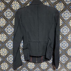 ナポレオンジャケット　黒の画像