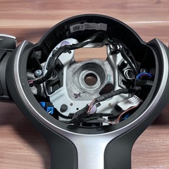 超美品！BMW mスポーツ 純正ステアリング　ハンドル　パドルシフト付き！の画像