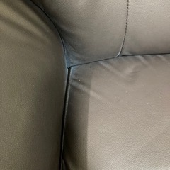 【玄関にてお渡し】ニトリ2人がけソファ コウテイ3の画像